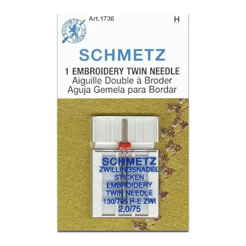 Schmetz Embroidery Twin Needle Schmetz Embroidery Twin Needle