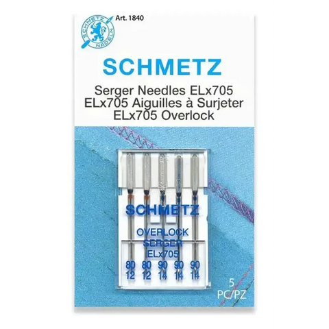 Schmetz ELX705 Serger Needles Schmetz ELX705 Serger Needles