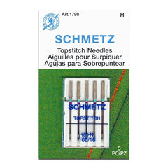 Topstitch Needles, Schmetz (5pk) Topstitch Needles, Schmetz (5pk)