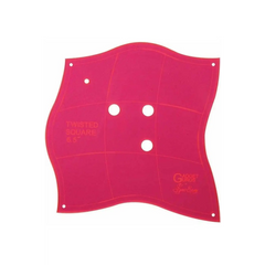 SEW EASY Twisted Square Template - 16.5cm 6 1/2" SEW EASY Twisted Square Template - 16.5cm 6 1/2"
