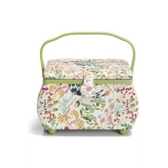Sewing Basket Meadow 12.5 x 8 x 8.25" #D612027 Sewing Basket Meadow 12.5 x 8 x 8.25" #D612027
