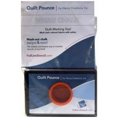 Stencil Chalk Transfer Quilt Pounce Pad White Stencil Chalk Transfer Quilt Pounce Pad White