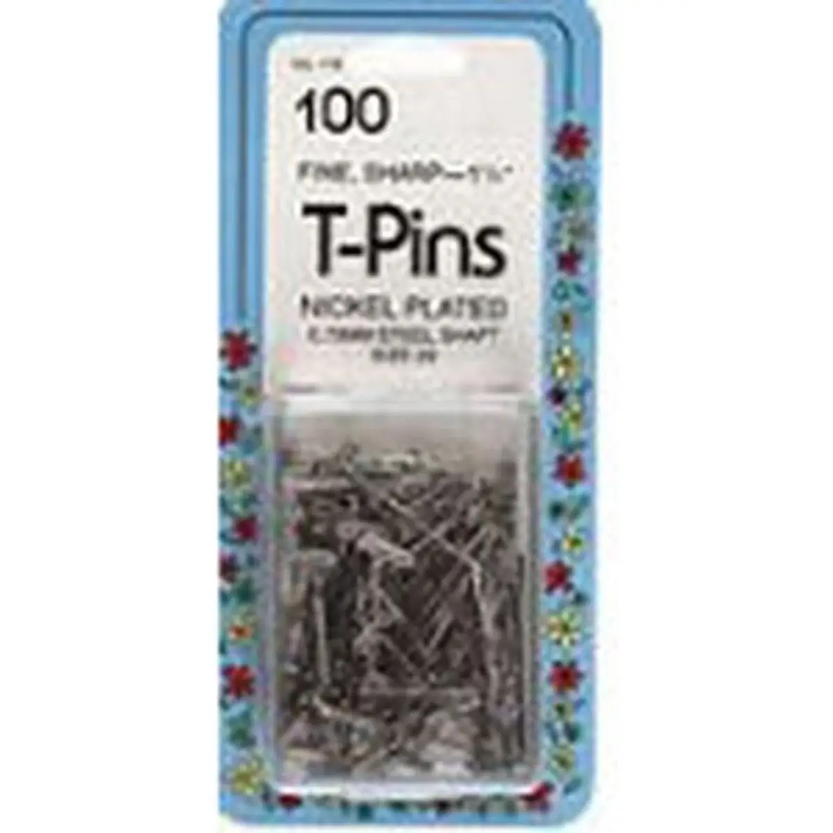 T-pins sz20 1-1/4in 100/pk T-pins sz20 1-1/4in 100/pk