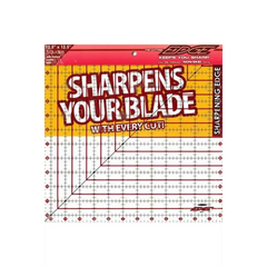 The Cutting Edge Clear Sharpening Edge Ruler 12-1/2in Square The Cutting Edge Clear Sharpening Edge Ruler 12-1/2in Square