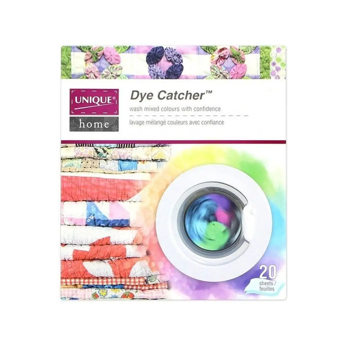UNIQUE HOME Dye Catcher - 20 sheets UNIQUE HOME Dye Catcher - 20 sheets