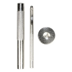 UNIQUE SEWING Double Cap Rivet Tool for 8mm x 4mm 5/16" x 3/16" Rivets UNIQUE SEWING Double Cap Rivet Tool for 8mm x 4mm 5/16" x 3/16" Rivets