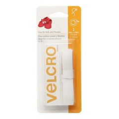Velcro brand Soft & Flex Sew OmWhite 5/8in x 30in Velcro brand Soft & Flex Sew OmWhite 5/8in x 30in