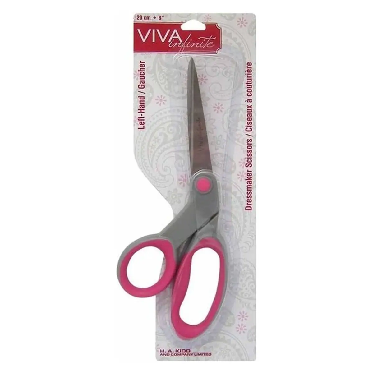 VIVA INFINITE Dressmakers' Shears - Left - 8" 20.3cm - VIVA INFINITE Dressmakers' Shears - Left - 8" 20.3cm -