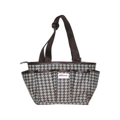VIVACE Accessories Bag - Houndstooth PVC - 27 x 21 x 15cm 10 1/2" x 8 1/4" x 6" VIVACE Accessories Bag - Houndstooth PVC - 27 x 21 x 15cm 10 1/2" x 8 1/4" x 6"