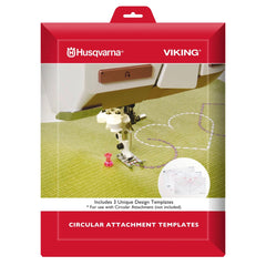HUSQVARNA® VIKING® Circular Attachment Templates HUSQVARNA® VIKING® Circular Attachment Templates