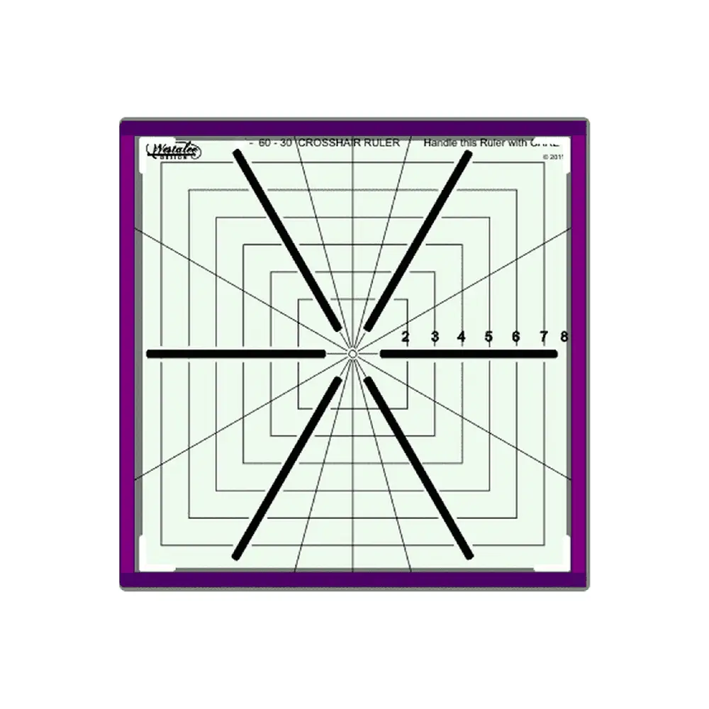 Westalee 6 Point Crosshair Square 8.5" Westalee 6 Point Crosshair Square 8.5"