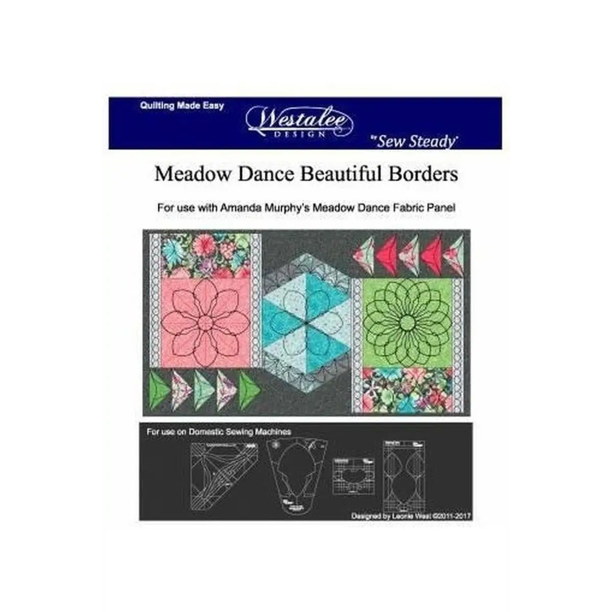 Westalee Template Set Meadow Dance Beautiful Borders Westalee Template Set Meadow Dance Beautiful Borders