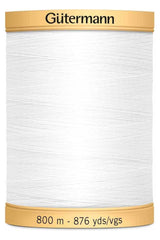 Gutermann Natural Cotton Thread (800m) Gutermann Natural Cotton Thread (800m)