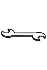 Wrench, Durkopp Adler #0081-001660 Wrench, Durkopp Adler #0081-001660