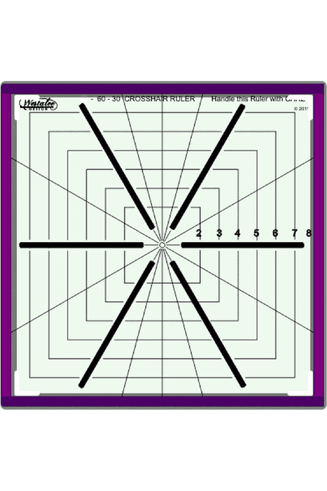 Westalee 6 Point Crosshair Square 8.5" Westalee 6 Point Crosshair Square 8.5"
