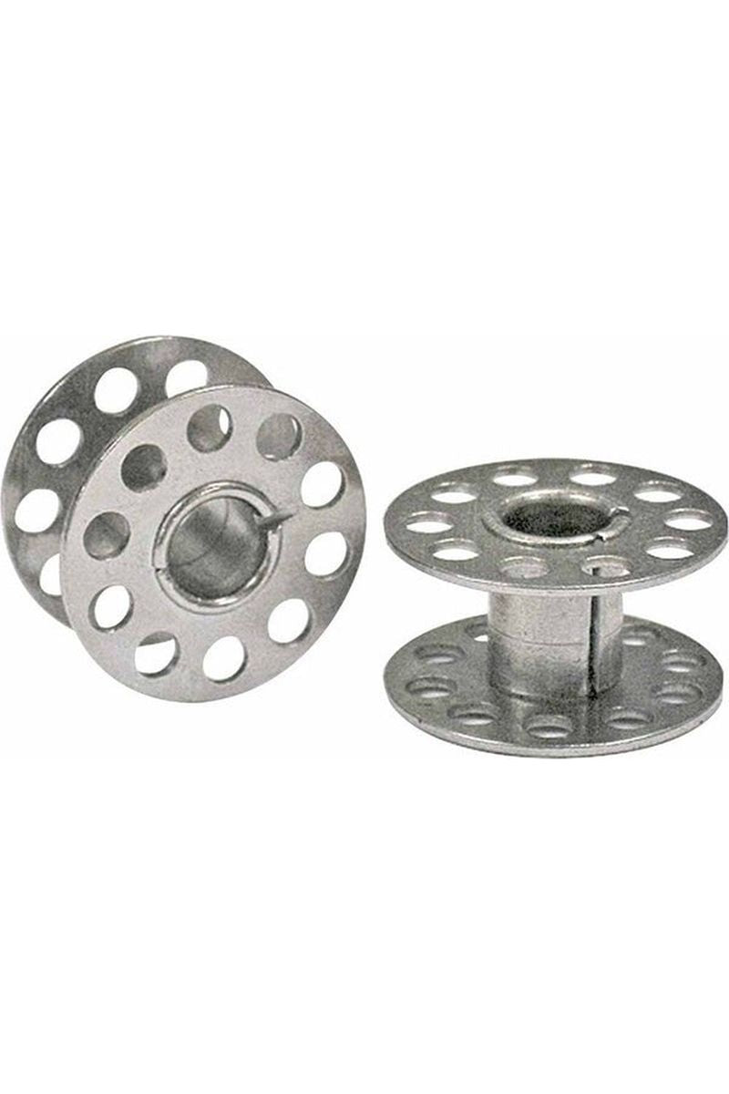 UNIQUE SEWING Class 15 10-Hole Metal Bobbins - 10pcs UNIQUE SEWING Class 15 10-Hole Metal Bobbins - 10pcs