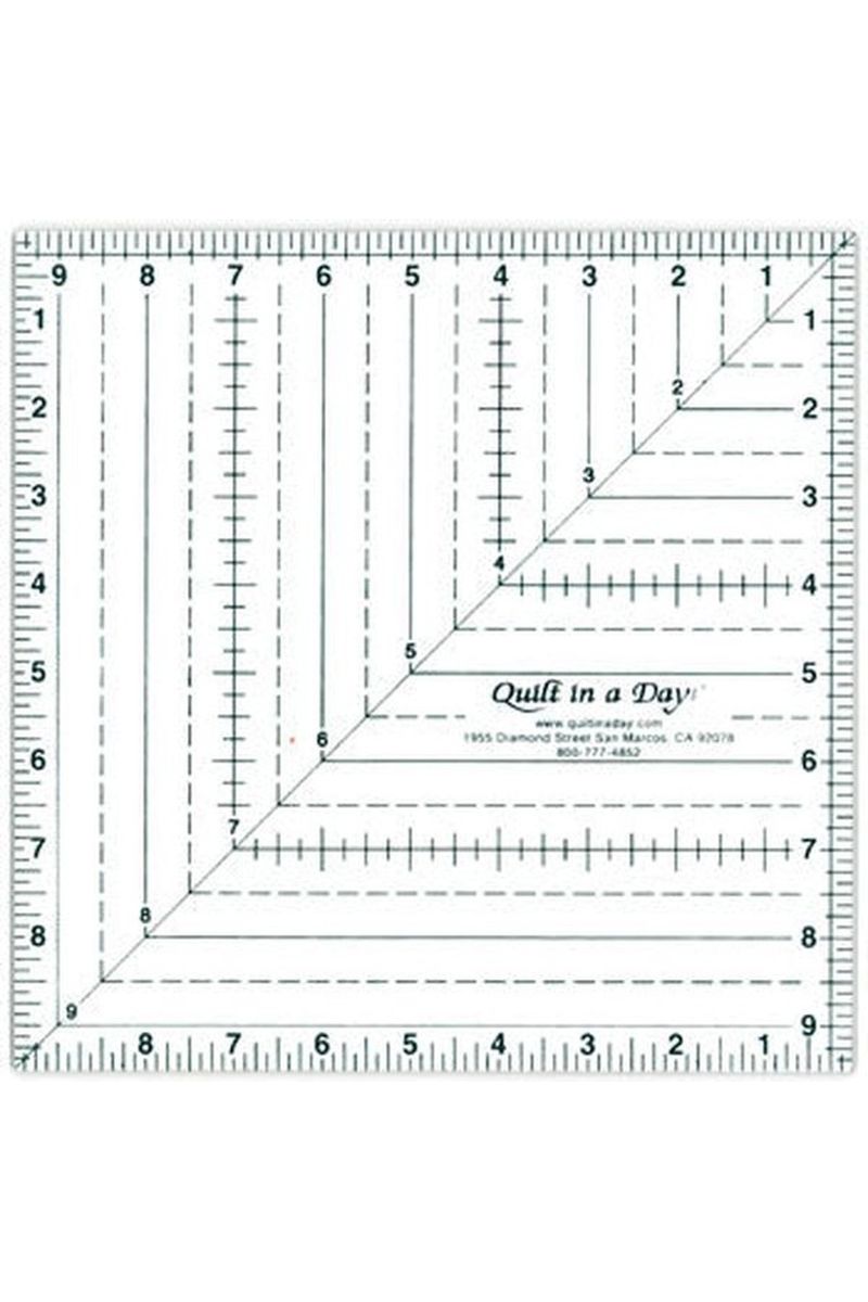 9.5 Square Up Ruler by Quilt in a Day Rulers & Templates 9.5 Square Up Ruler by Quilt in a Day Rulers & Templates