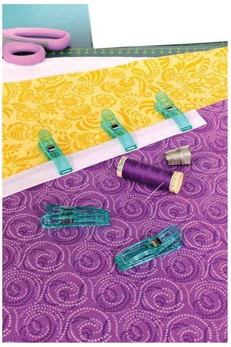 UNIQUE QUILTING Clever Clips Large - 12pcs UNIQUE QUILTING Clever Clips Large - 12pcs