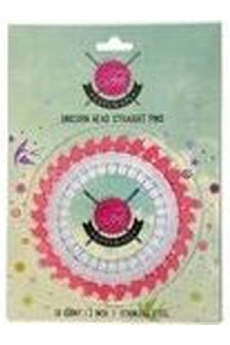 Tula Pink Unicorn Head Straight Pins 30 ct. Tula Pink Unicorn Head Straight Pins 30 ct.