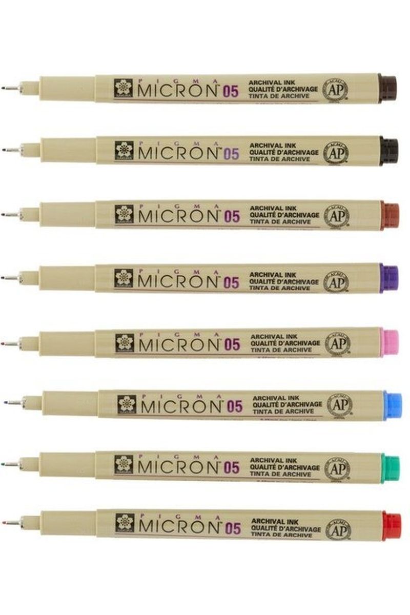 Pigma Micron Pen .45mm Size 05 Pigma Micron Pen .45mm Size 05