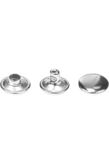 UNIQUE SEWING Double Cap Rivets - 8mm x 4mm 5/16? x 3/16? - 24 pcs UNIQUE SEWING Double Cap Rivets - 8mm x 4mm 5/16? x 3/16? - 24 pcs