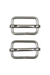 UNIQUE SEWING Slide Buckle - Metal - 25mm 1? - 2 pcs UNIQUE SEWING Slide Buckle - Metal - 25mm 1? - 2 pcs