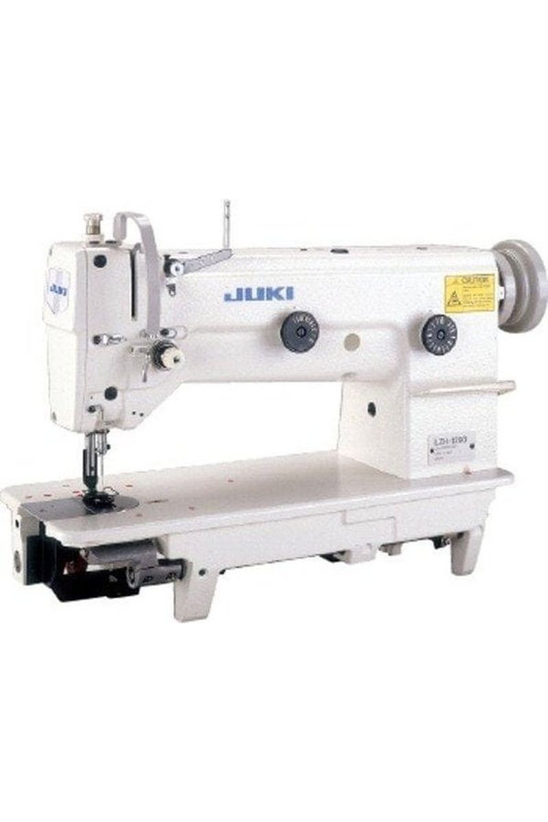 Juki LZH-1290 1-Needle Lockstitch 8mm Zigzag Stitching Machine with Large Hook Assembled Power Stand Servo Motor Juki LZH-1290 1-Needle Lockstitch 8mm Zigzag Stitching Machine with Large Hook Assembled Power Stand Servo Motor
