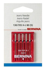 Bernina Jeans Needle 130/705 H-J 5/pk Bernina Jeans Needle 130/705 H-J 5/pk