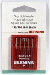 Bernina Topstitch Needle 130/705 H-N 5/pk Bernina Topstitch Needle 130/705 H-N 5/pk