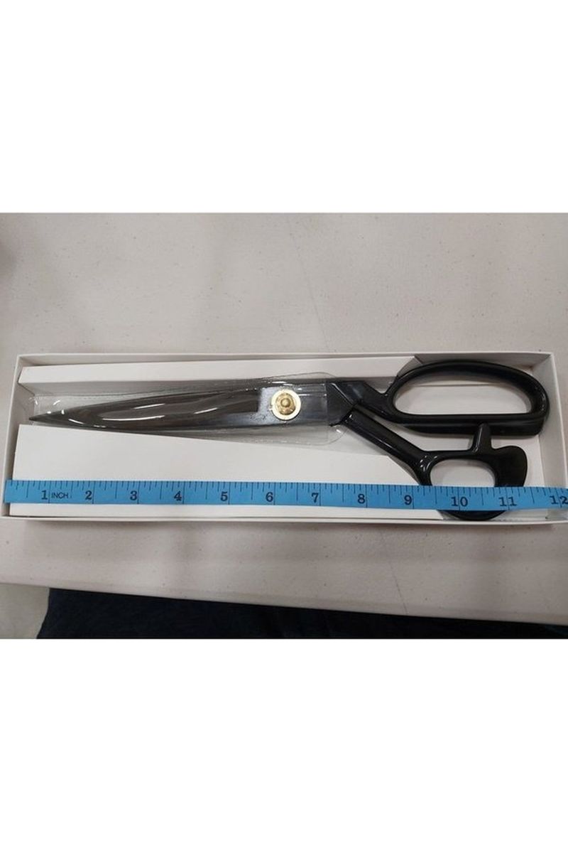 Generic Tailor Scissors Black 12 Generic Tailor Scissors Black 12