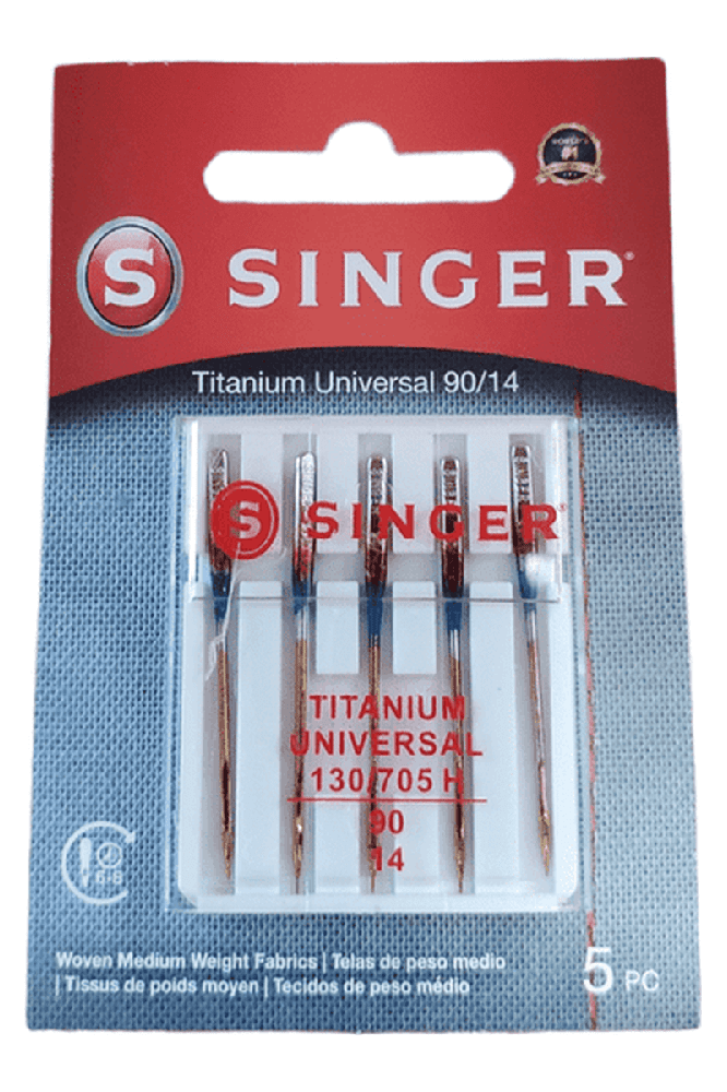 Singer Titanium Universal Needles 5 pk 90/14 Singer Titanium Universal Needles 5 pk 90/14
