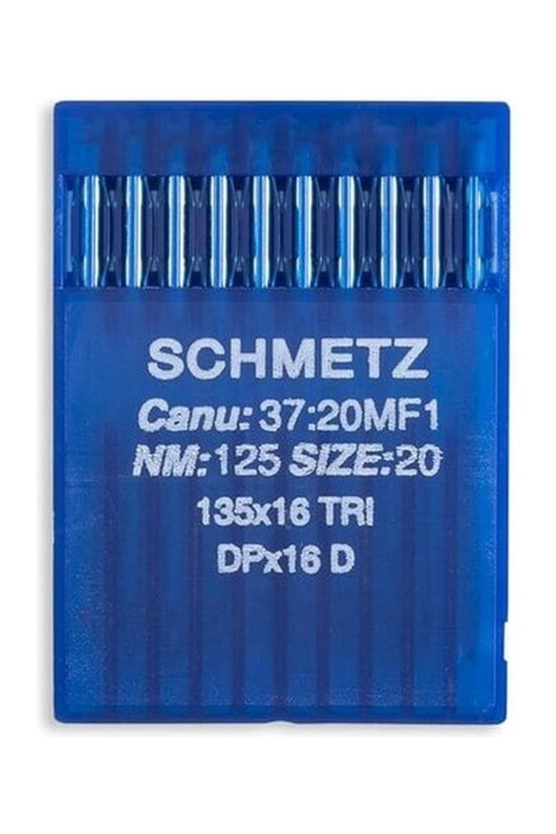 Schmetz Industrial Leather Needles - System: 135x16, DPx16 10/Pack TRI Schmetz Industrial Leather Needles - System: 135x16, DPx16 10/Pack TRI