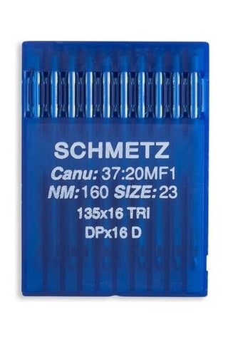 Schmetz Industrial Leather Needles - System: 135x16, DPx16 10/Pack TRI Schmetz Industrial Leather Needles - System: 135x16, DPx16 10/Pack TRI
