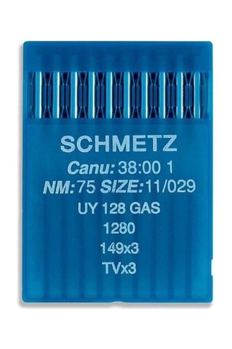 Schmetz Industrial Needles - System: 149x3, UY128GAS Schmetz Industrial Needles - System: 149x3, UY128GAS