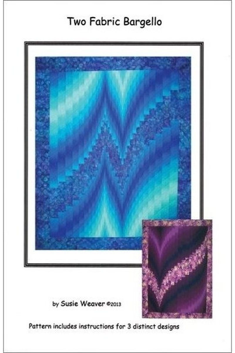 Two Fabric Bargello Pattern Two Fabric Bargello Pattern