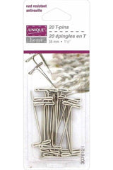 UNIQUE HOME T-Pins - 20pcs - 38mm 11?2? UNIQUE HOME T-Pins - 20pcs - 38mm 11?2?