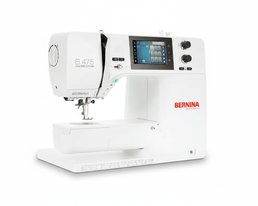 Bernina sewing machine on a white background