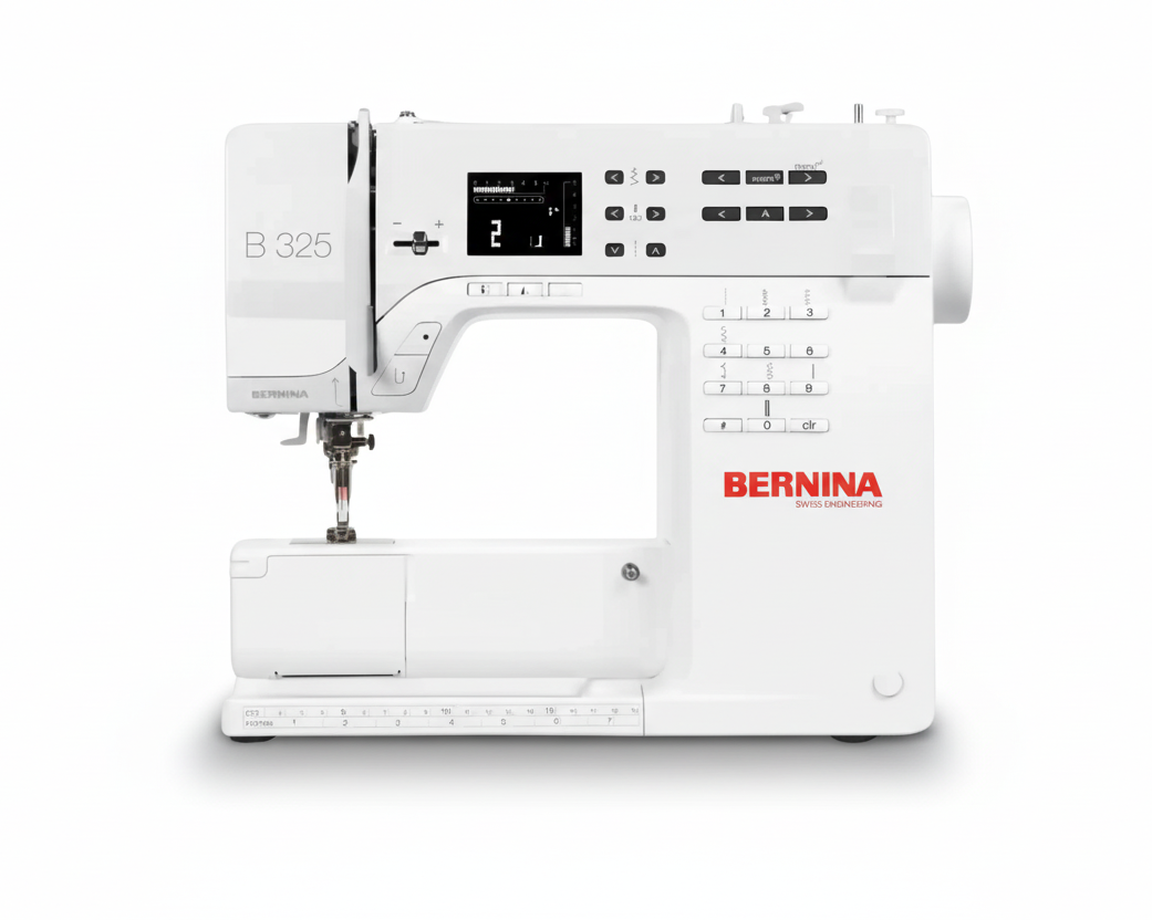 Bernina B325 sewing machine on a white background