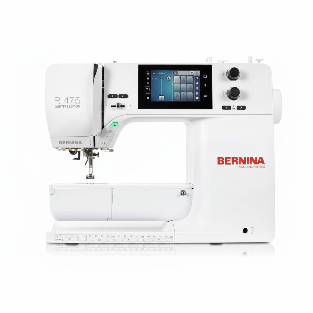 Bernina sewing machine on a white background