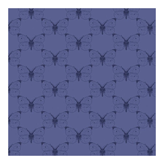 Bee Haven, Etched Cabbage Butterfly* (Sold By 1/2 Meter)