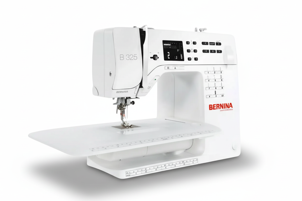 Bernina sewing machine on a white background