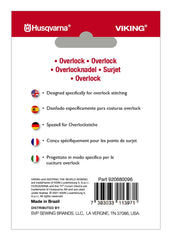 HUSQVARNA® VIKING® Overlock Needles Size 80/12 5-Pack