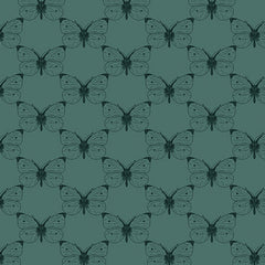Bee Haven, Etched Cabbage Butterfly