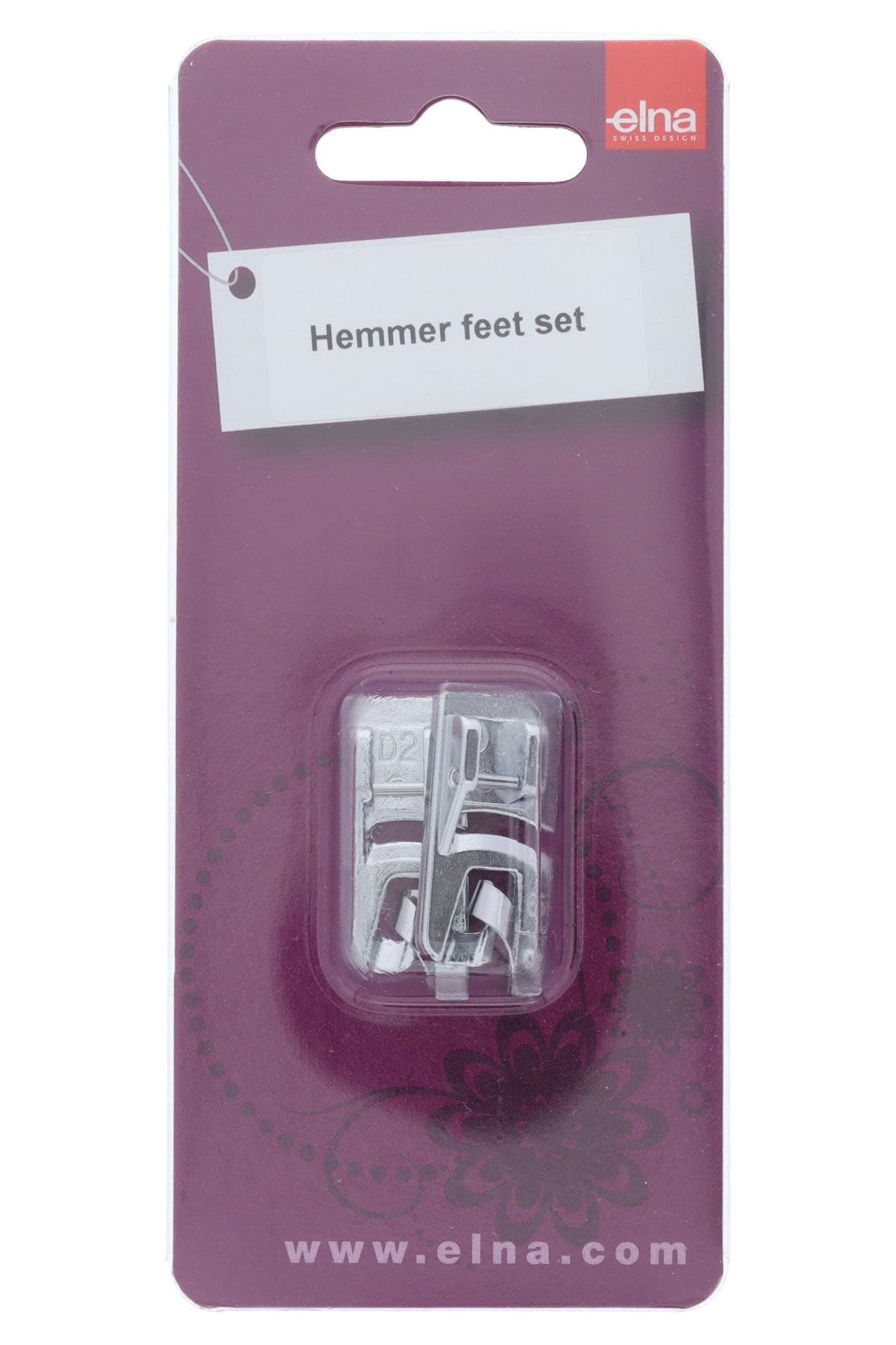 Two Piece Hemmer Foot Set, Elna #200326023