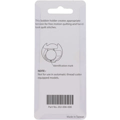 Janome Bobbin Case (Free Motion Quilting),  #202006008