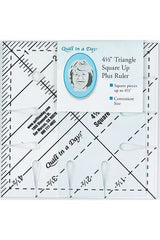 Quilt in a Day Triangle Square Up PLUS - 4.5" Ruler