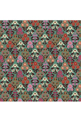 Fabric, 3 Wishes Fabrics, Folk Flora Collection