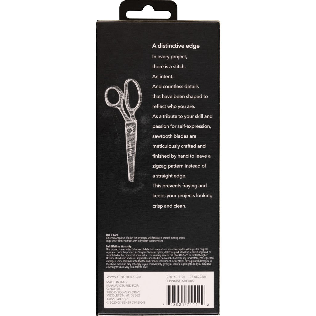 Gingher 7-1/2in Pinking Shears - view 2
