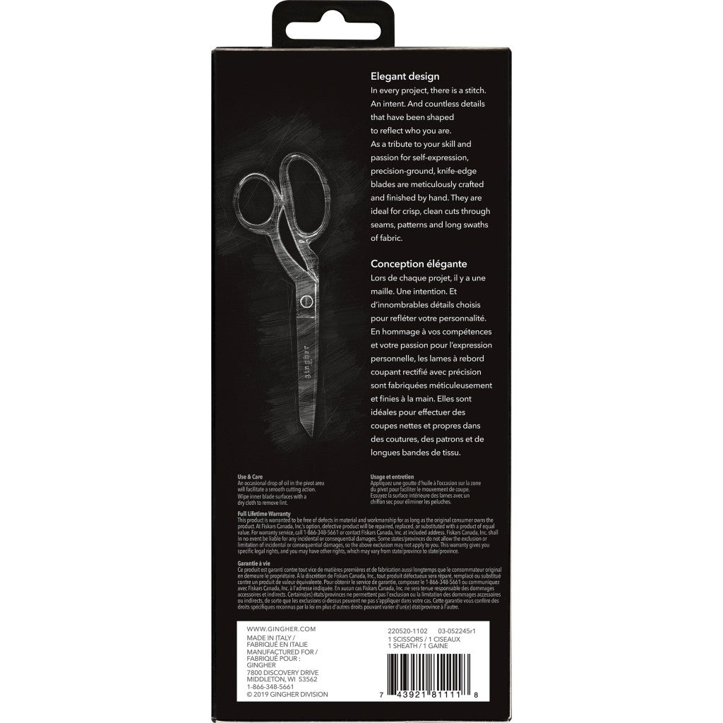 Gingher 8in Knife Edge Dressmaker Shears - view 2