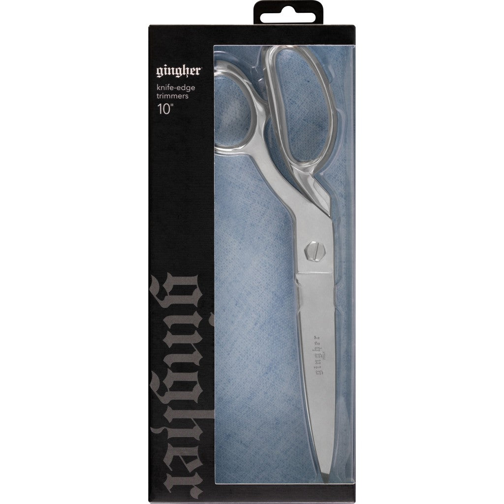 Gingher 10in Knife Edge Bent Scissor